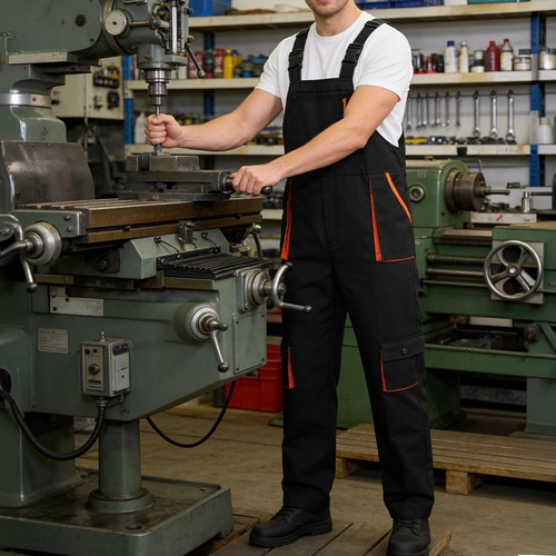 Heavy duty bib and - bib,