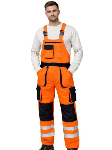 Men vis bib brace - hi,