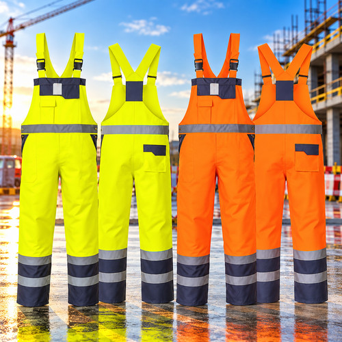 Vis bib and brace overalls - brace,