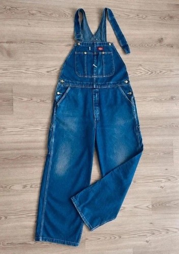 Dickies denim dungarees - denim,