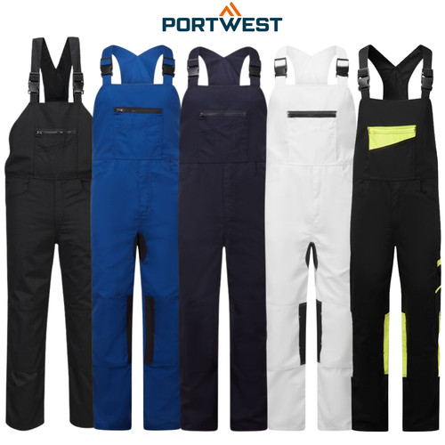 Portwest wx2 eco stretch bib - portwest,